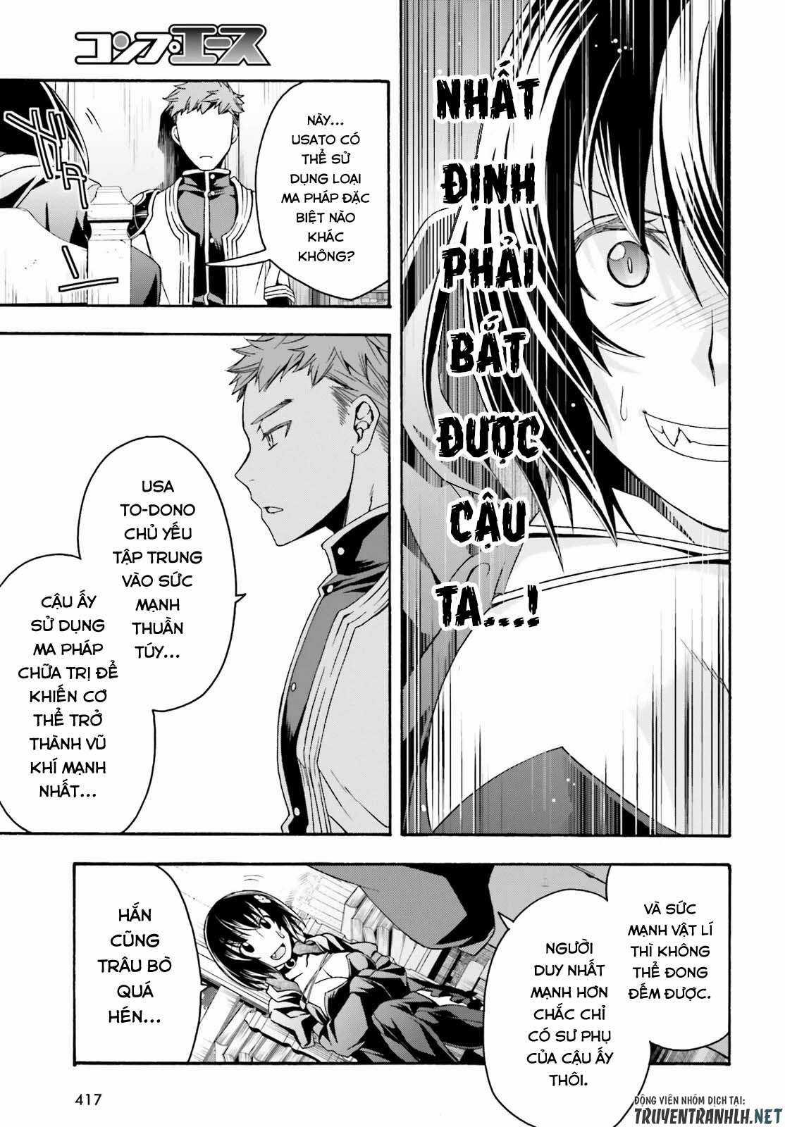 Chiyu Mahou no Machigatta Tsukaikata ~Senjou wo Kakeru Kaifuku Youin Chapter 33 trang 34