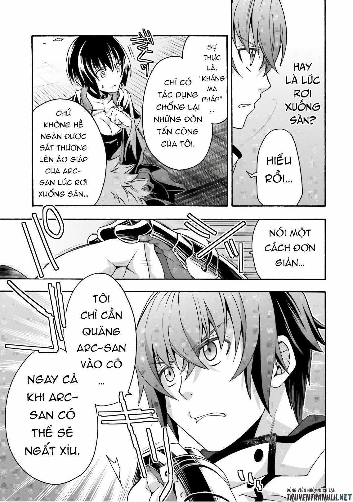 Chiyu Mahou no Machigatta Tsukaikata ~Senjou wo Kakeru Kaifuku Youin Chapter 35 trang 12
