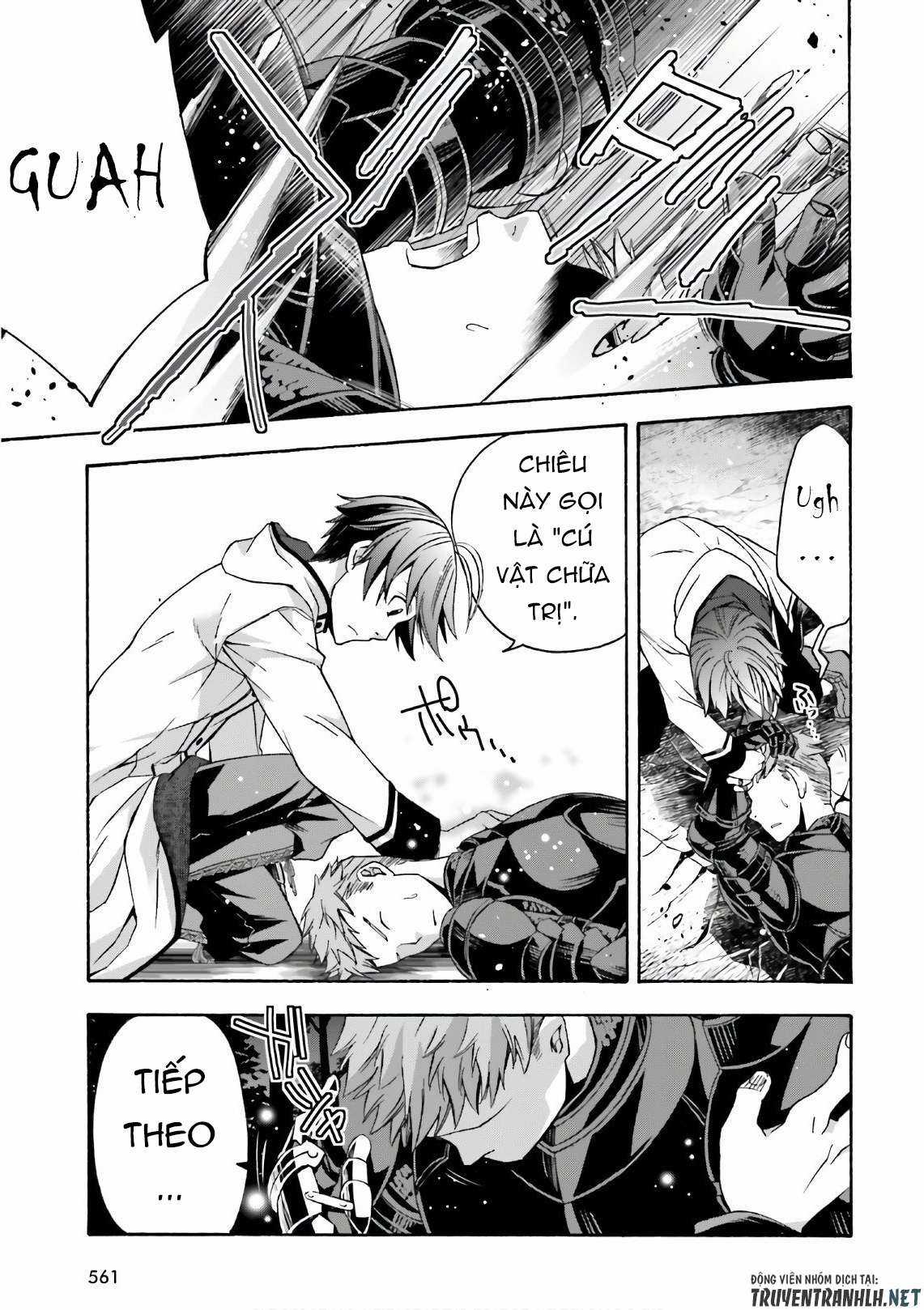 Chiyu Mahou no Machigatta Tsukaikata ~Senjou wo Kakeru Kaifuku Youin Chapter 35 trang 32