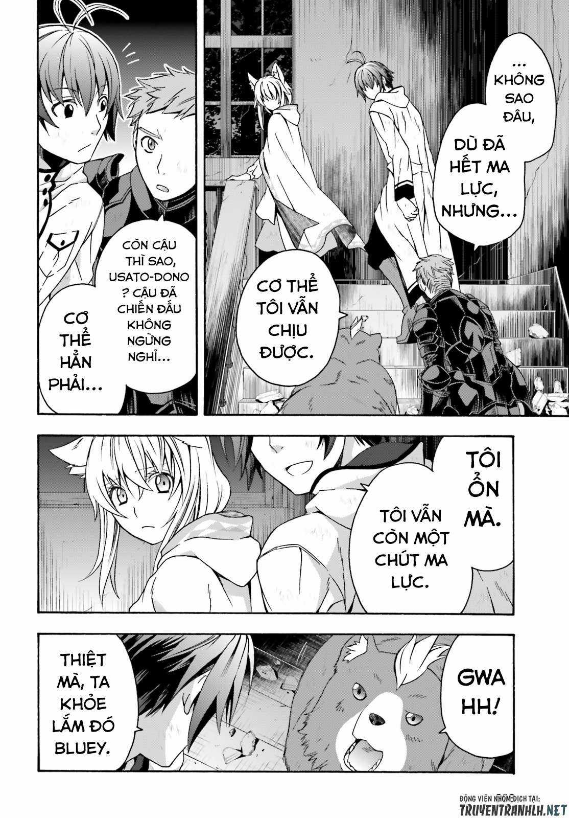 Chiyu Mahou no Machigatta Tsukaikata ~Senjou wo Kakeru Kaifuku Youin Chapter 39.1 trang 12
