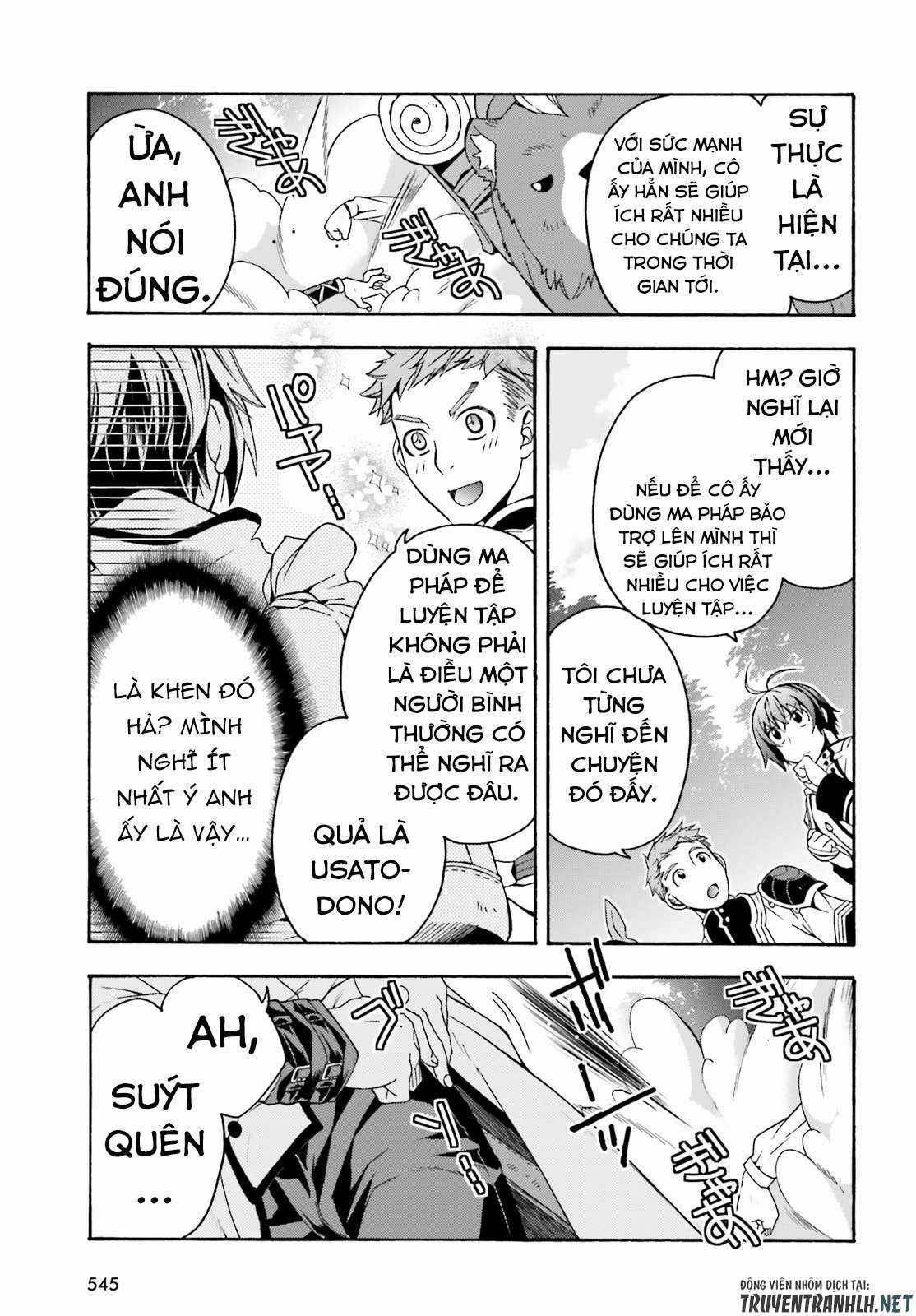 Chiyu Mahou no Machigatta Tsukaikata ~Senjou wo Kakeru Kaifuku Youin Chapter 39.2 trang 17