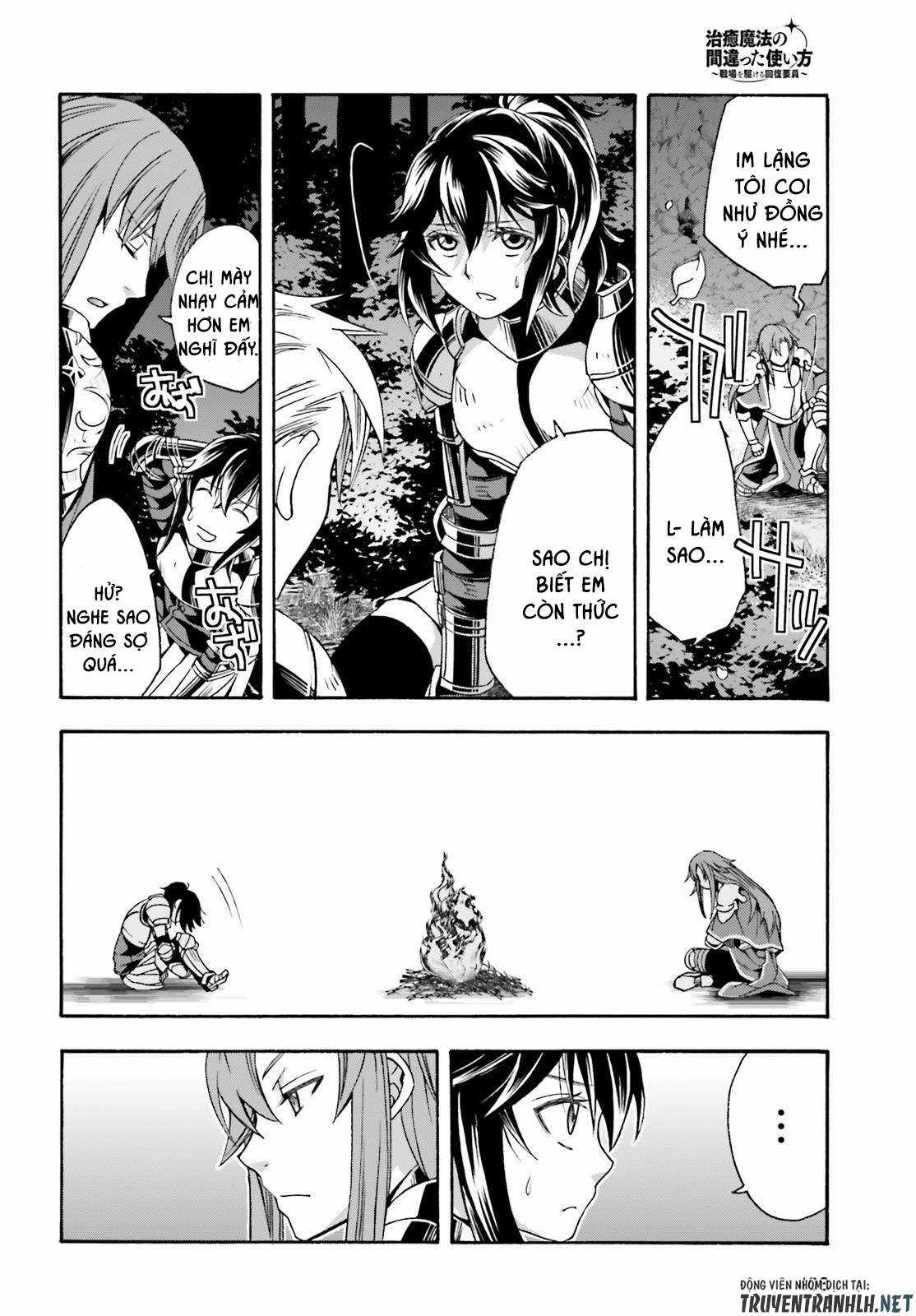 Chiyu Mahou no Machigatta Tsukaikata ~Senjou wo Kakeru Kaifuku Youin Chapter 43 trang 19