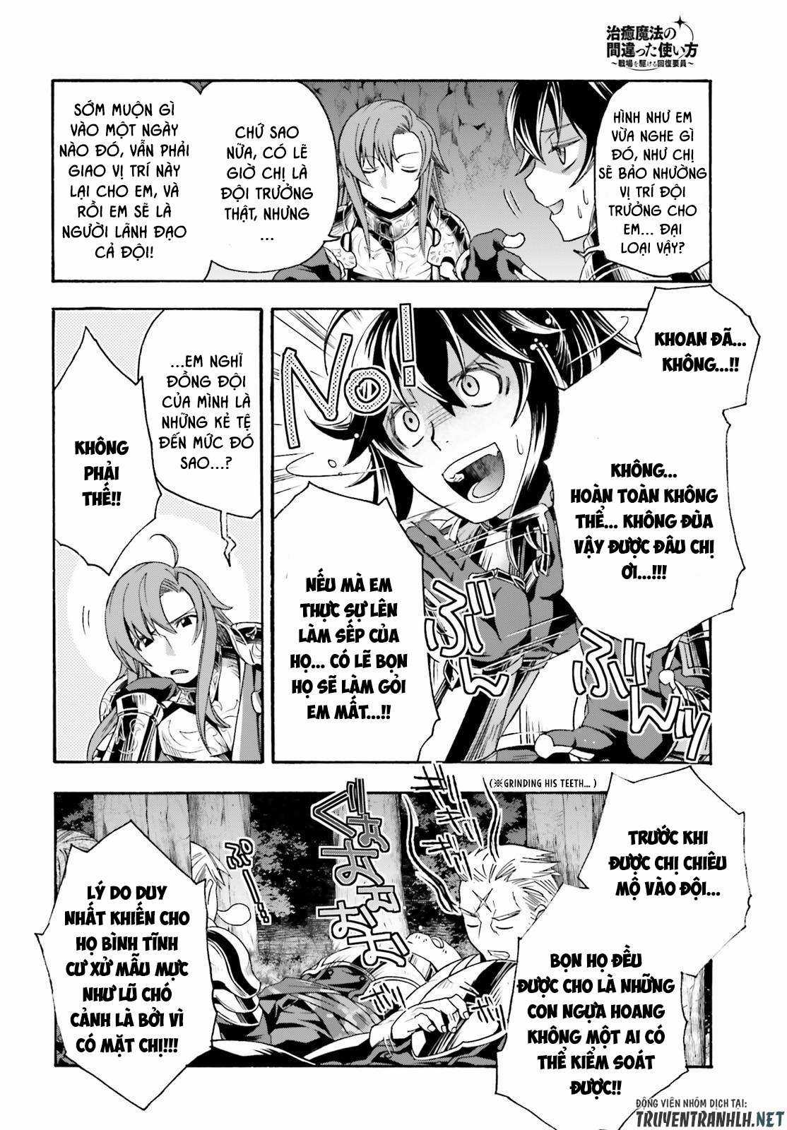 Chiyu Mahou no Machigatta Tsukaikata ~Senjou wo Kakeru Kaifuku Youin Chapter 43 trang 23