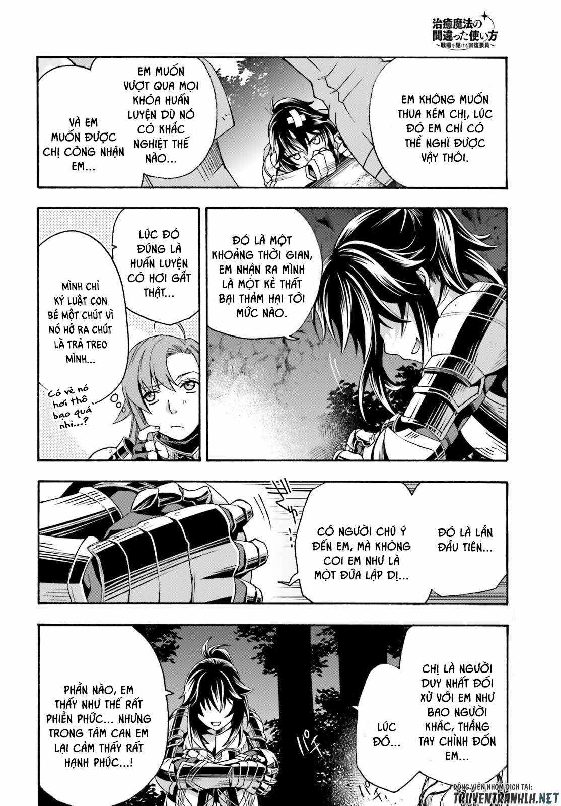 Chiyu Mahou no Machigatta Tsukaikata ~Senjou wo Kakeru Kaifuku Youin Chapter 43 trang 27