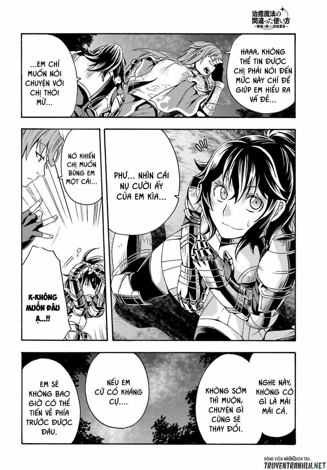 Chiyu Mahou no Machigatta Tsukaikata ~Senjou wo Kakeru Kaifuku Youin Chapter 43 trang 33