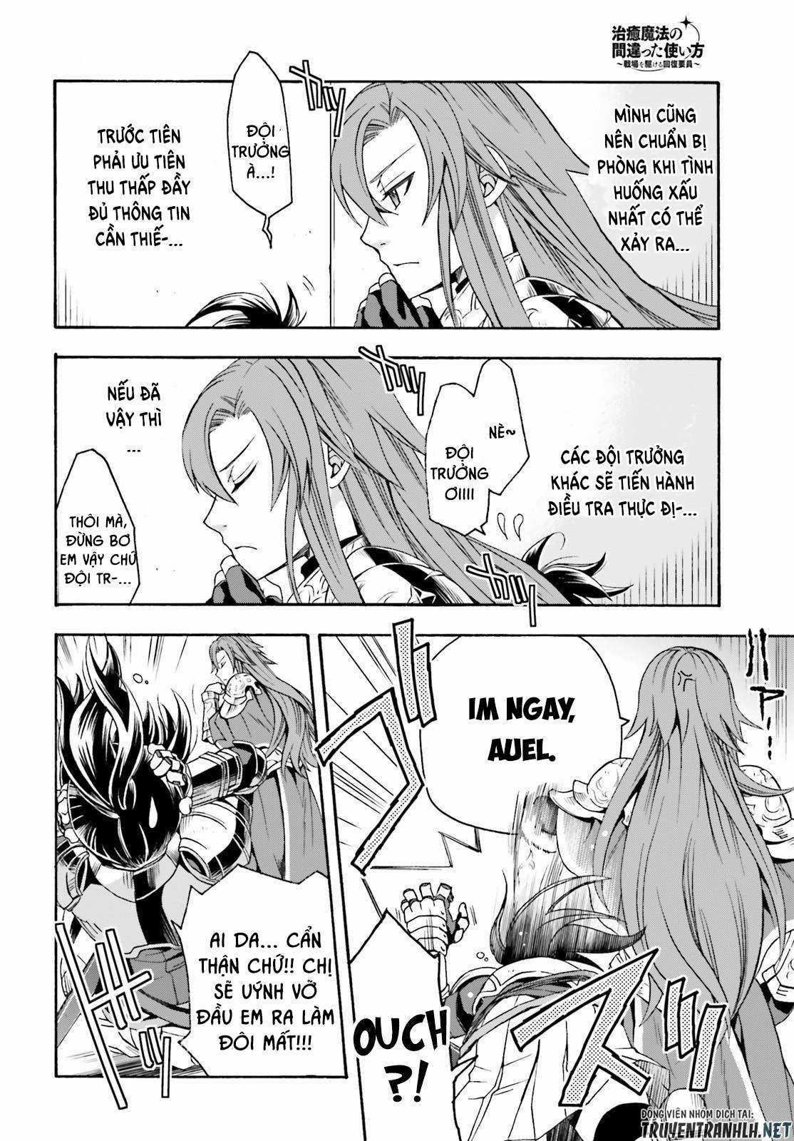 Chiyu Mahou no Machigatta Tsukaikata ~Senjou wo Kakeru Kaifuku Youin Chapter 43 trang 9