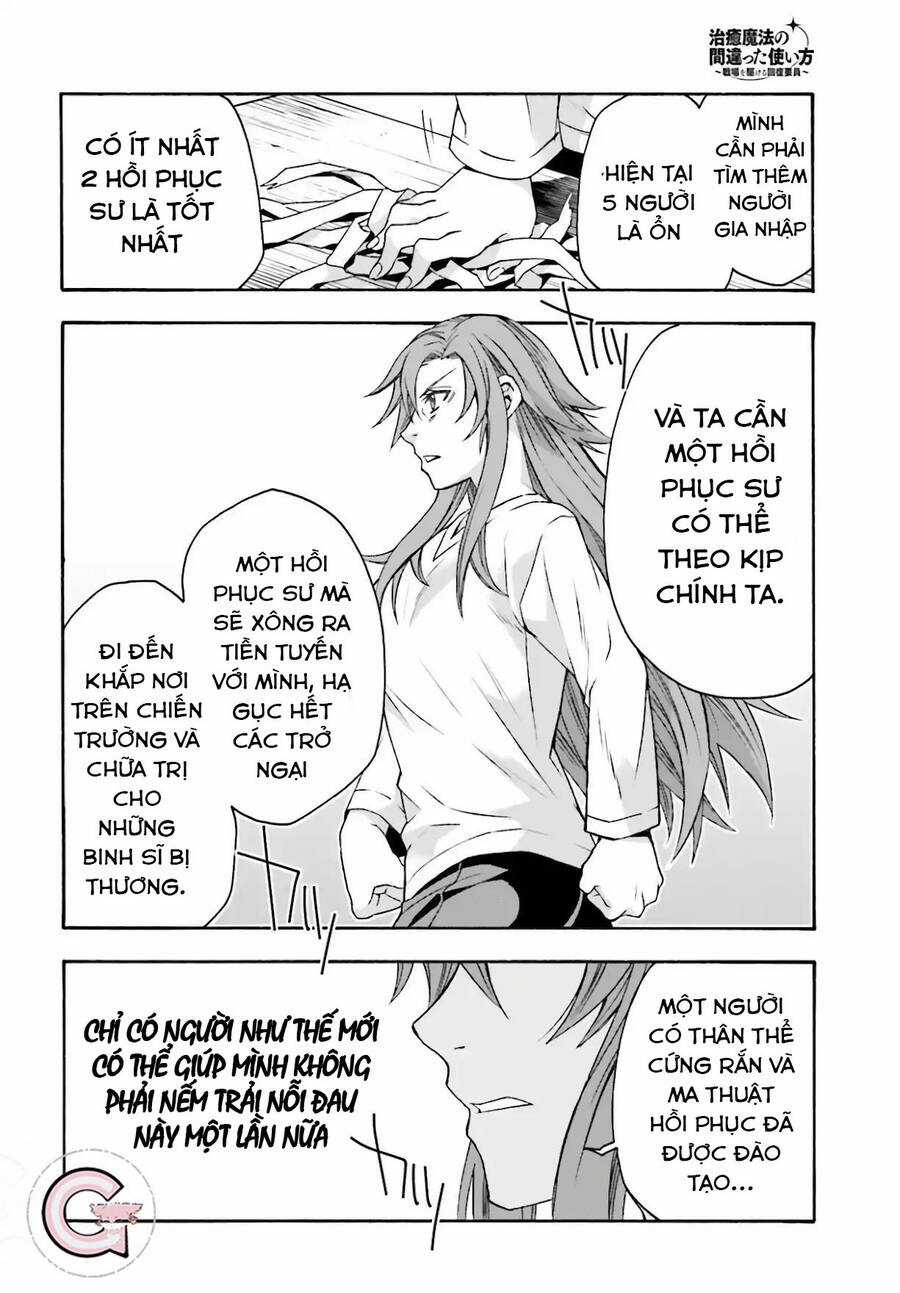 Chiyu Mahou no Machigatta Tsukaikata ~Senjou wo Kakeru Kaifuku Youin Chapter 45 trang 30