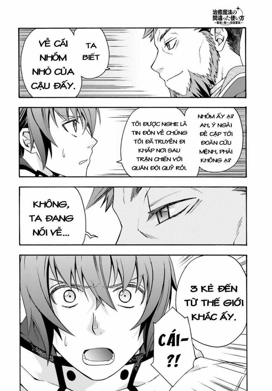 Chiyu Mahou no Machigatta Tsukaikata ~Senjou wo Kakeru Kaifuku Youin Chapter 47 trang 17