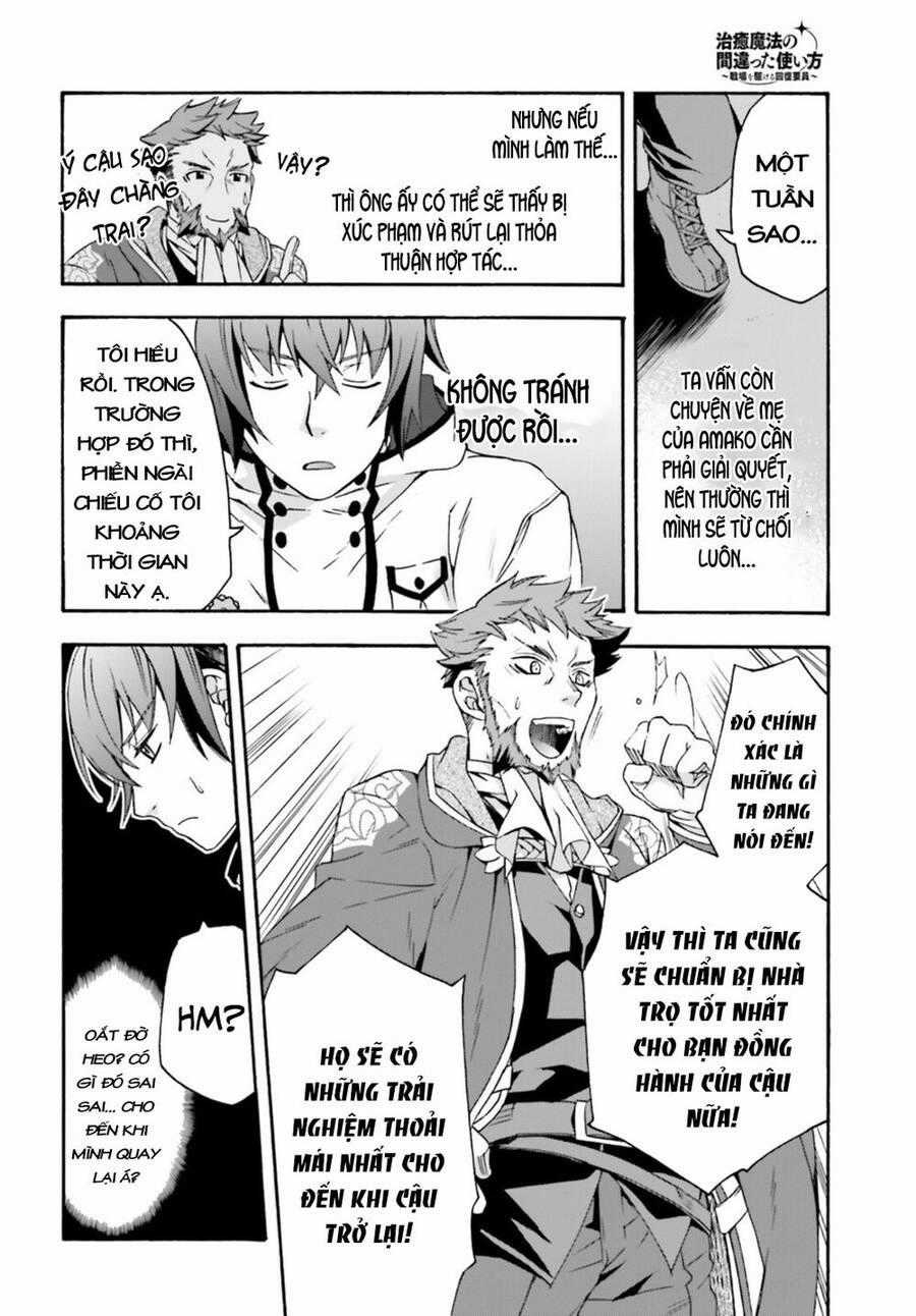 Chiyu Mahou no Machigatta Tsukaikata ~Senjou wo Kakeru Kaifuku Youin Chapter 47 trang 31