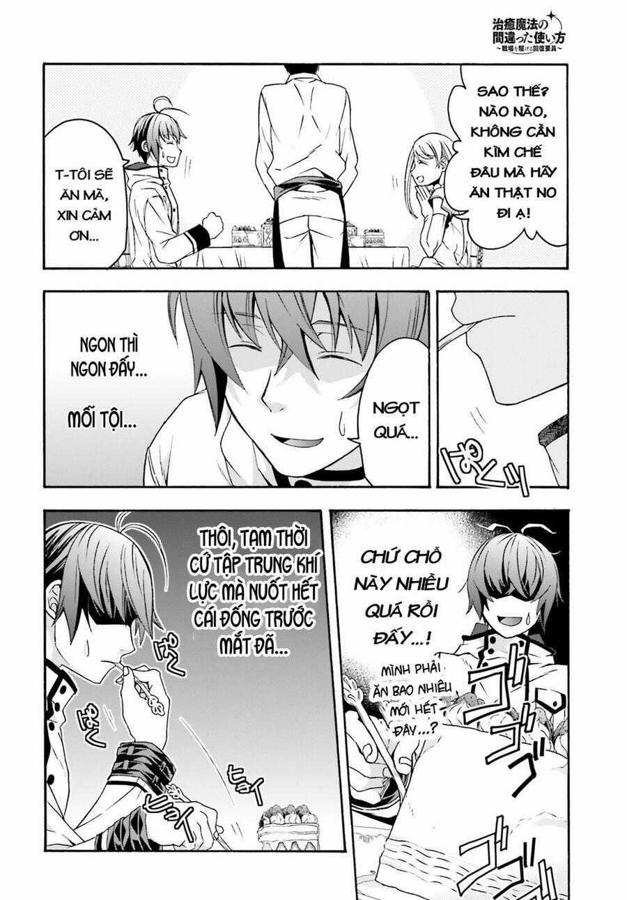 Chiyu Mahou no Machigatta Tsukaikata ~Senjou wo Kakeru Kaifuku Youin Chapter 48 trang 15