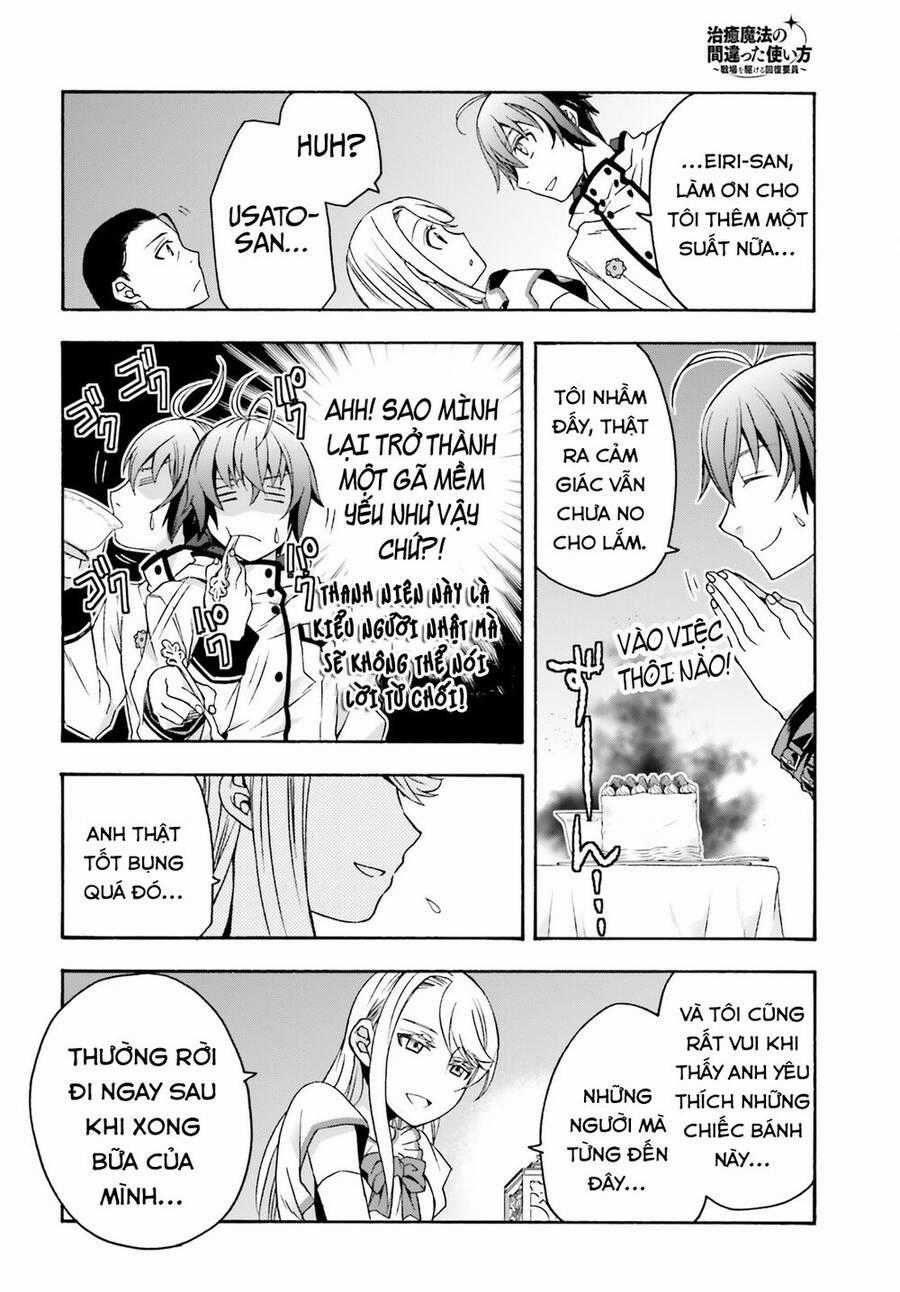 Chiyu Mahou no Machigatta Tsukaikata ~Senjou wo Kakeru Kaifuku Youin Chapter 48 trang 19