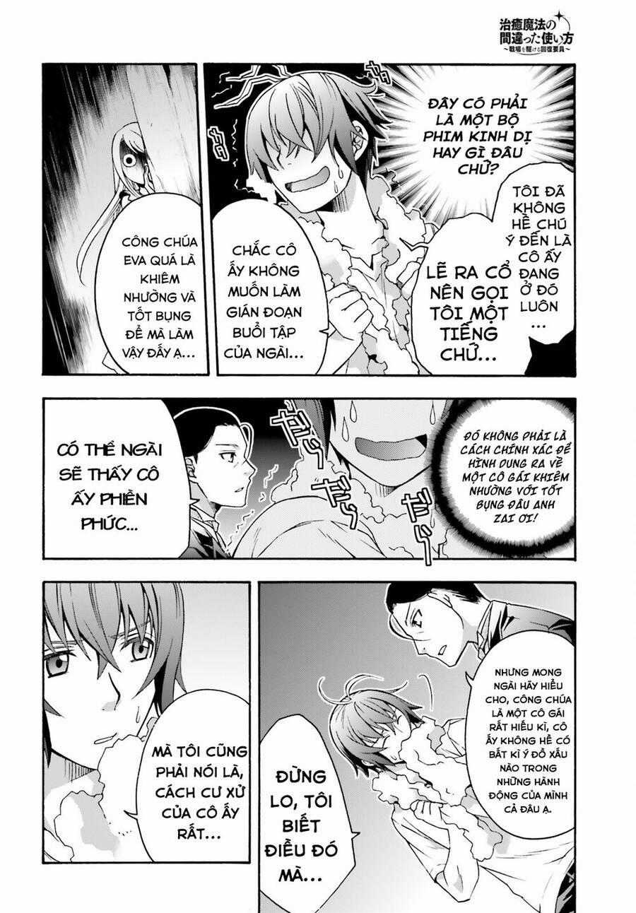 Chiyu Mahou no Machigatta Tsukaikata ~Senjou wo Kakeru Kaifuku Youin Chapter 48 trang 27