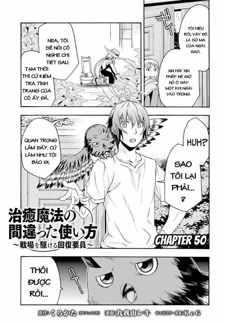 Chiyu Mahou no Machigatta Tsukaikata ~Senjou wo Kakeru Kaifuku Youin Chapter 50 trang 4