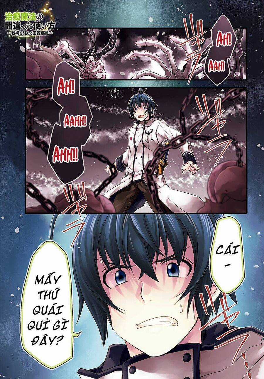 Chiyu Mahou no Machigatta Tsukaikata ~Senjou wo Kakeru Kaifuku Youin Chapter 51 trang 4