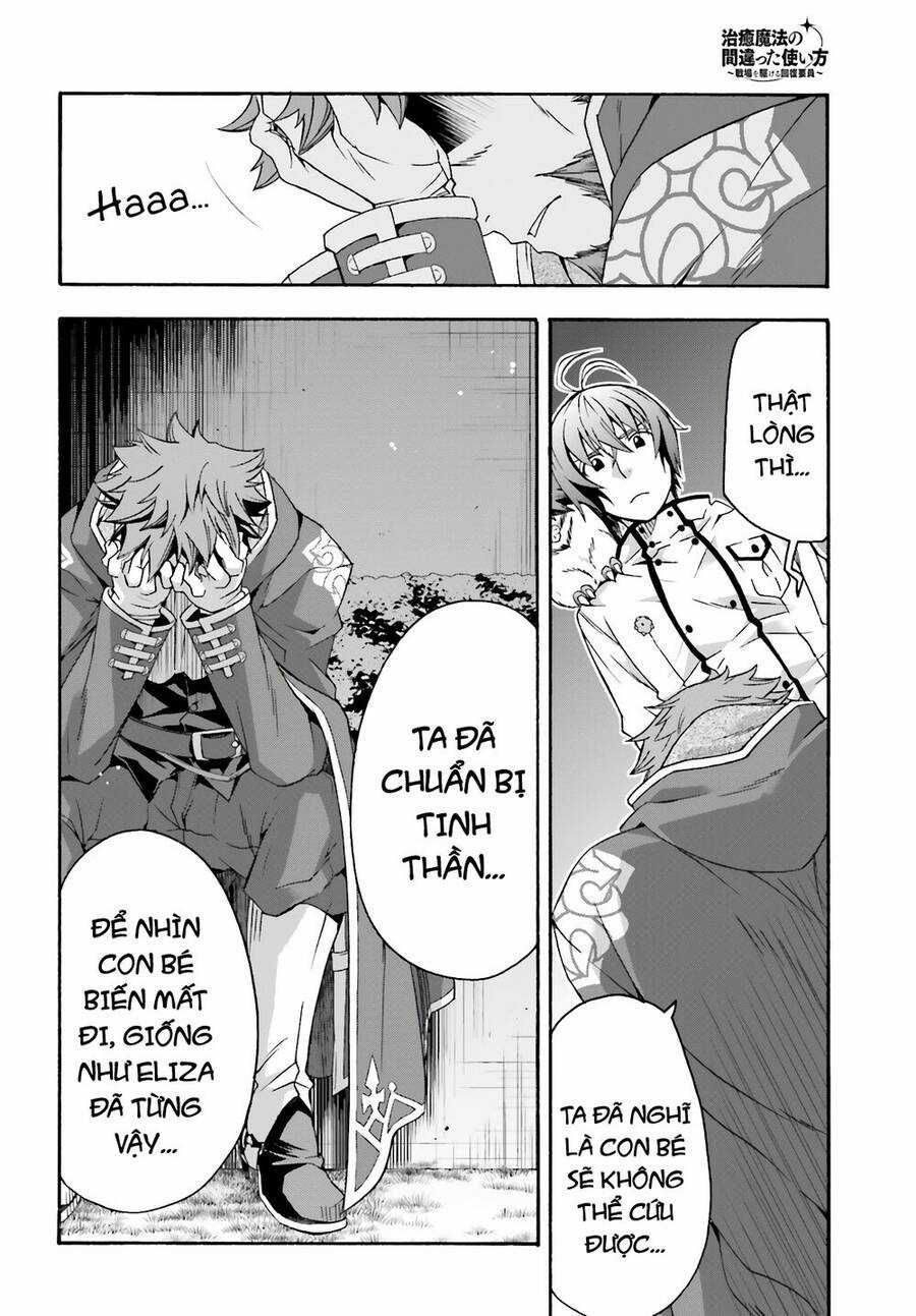 Chiyu Mahou no Machigatta Tsukaikata ~Senjou wo Kakeru Kaifuku Youin Chapter 53 trang 23