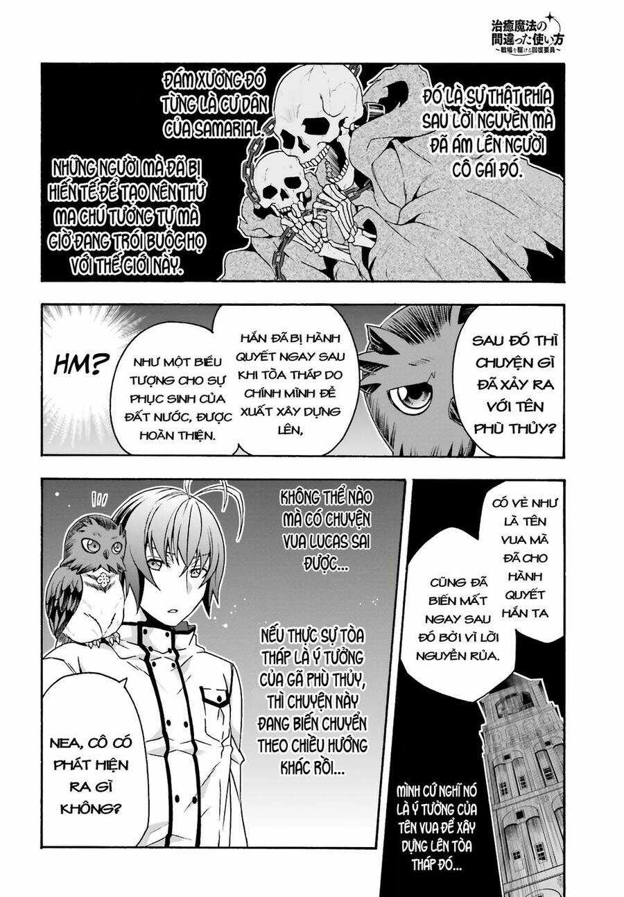Chiyu Mahou no Machigatta Tsukaikata ~Senjou wo Kakeru Kaifuku Youin Chapter 53 trang 37