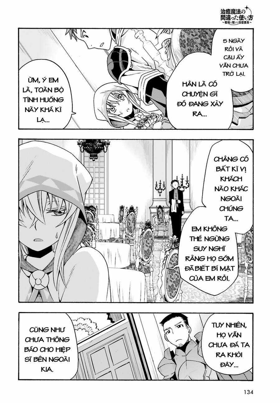 Chiyu Mahou no Machigatta Tsukaikata ~Senjou wo Kakeru Kaifuku Youin Chapter 53 trang 5