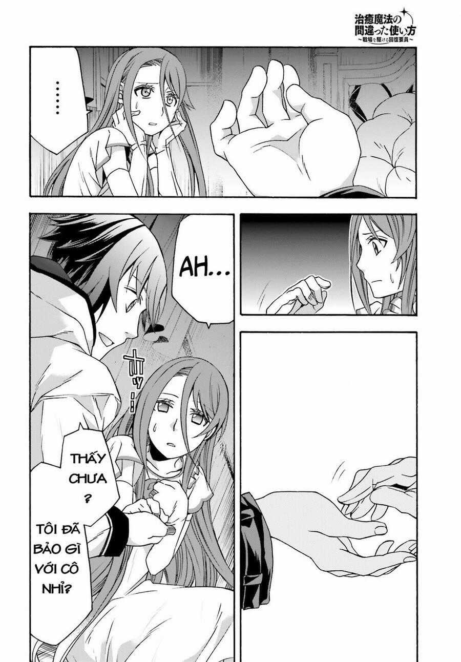 Chiyu Mahou no Machigatta Tsukaikata ~Senjou wo Kakeru Kaifuku Youin Chapter 54 trang 19