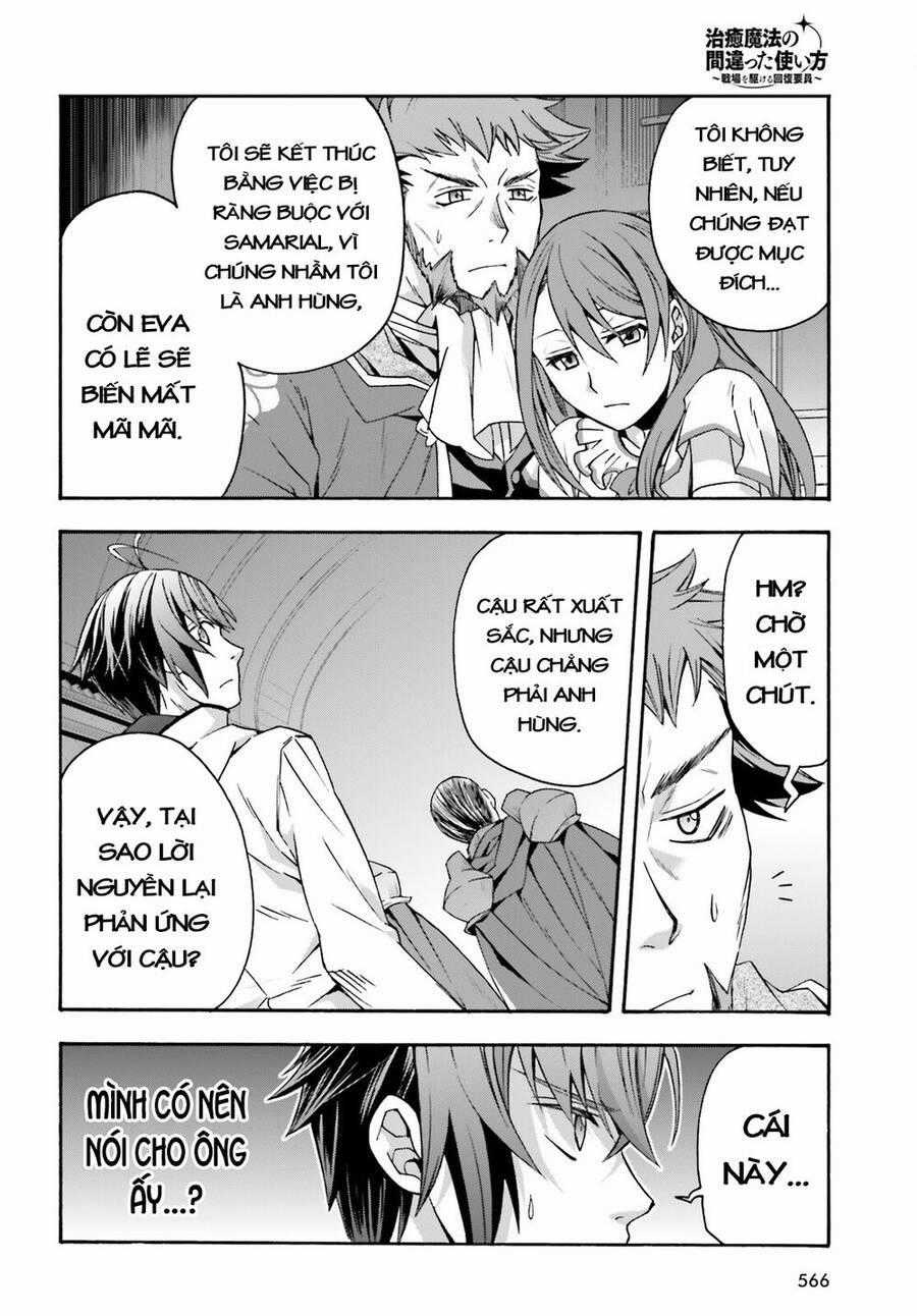 Chiyu Mahou no Machigatta Tsukaikata ~Senjou wo Kakeru Kaifuku Youin Chapter 54 trang 29