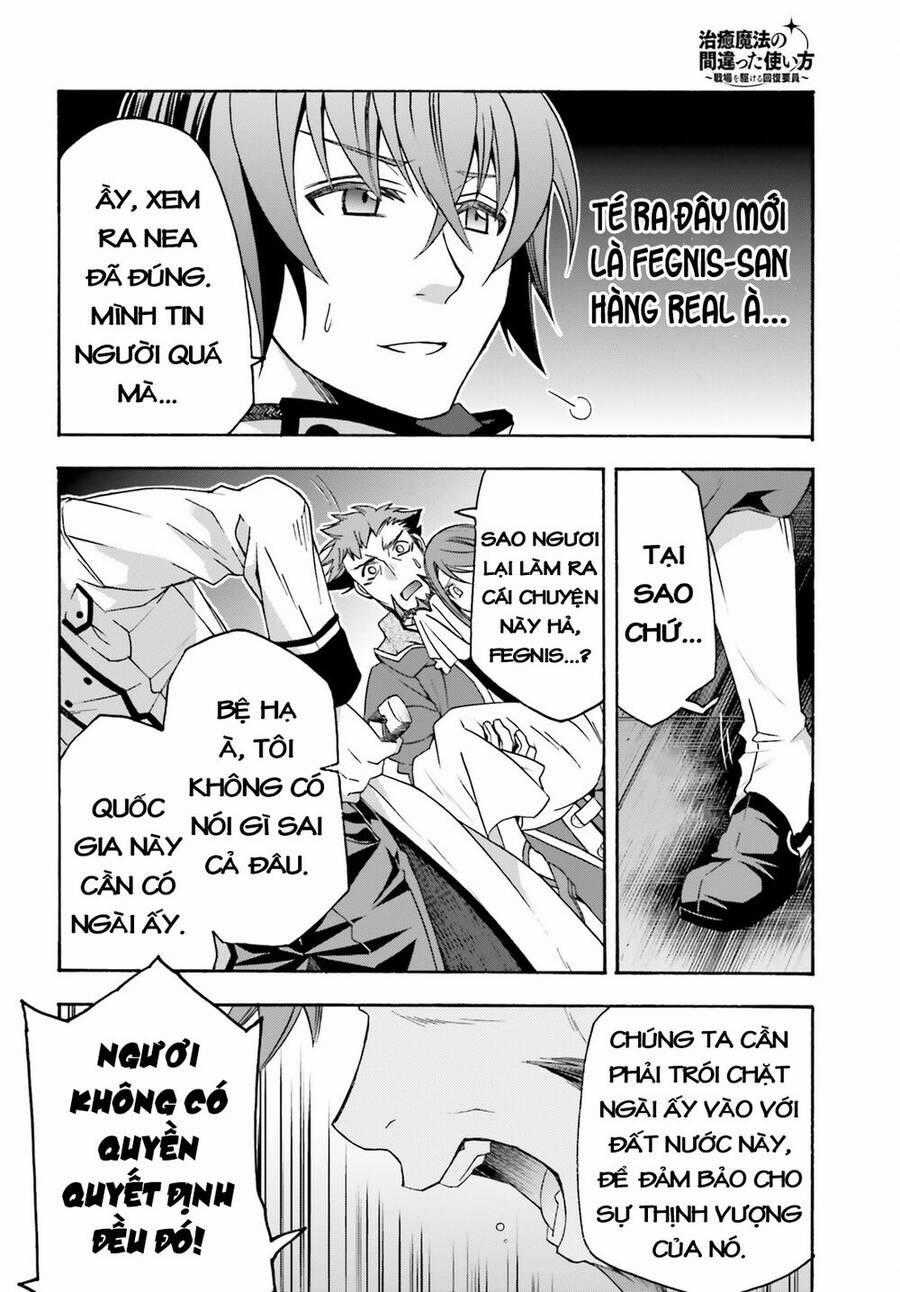 Chiyu Mahou no Machigatta Tsukaikata ~Senjou wo Kakeru Kaifuku Youin Chapter 55 trang 15