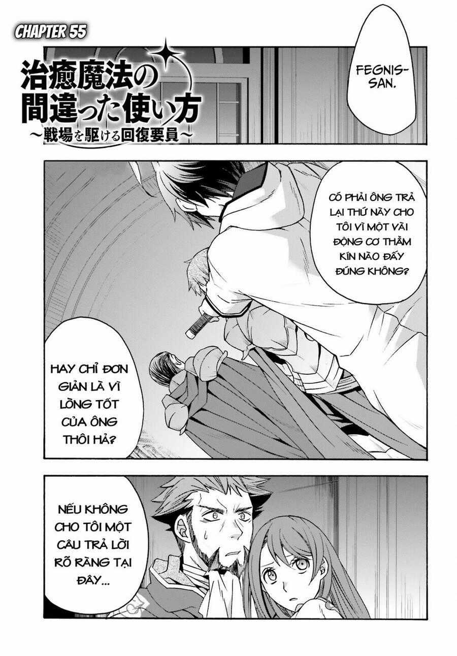 Chiyu Mahou no Machigatta Tsukaikata ~Senjou wo Kakeru Kaifuku Youin Chapter 55 trang 4