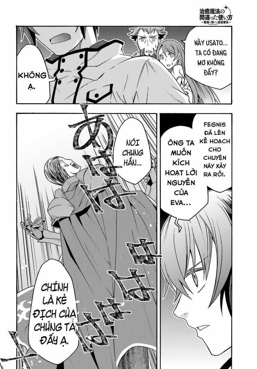 Chiyu Mahou no Machigatta Tsukaikata ~Senjou wo Kakeru Kaifuku Youin Chapter 55 trang 9