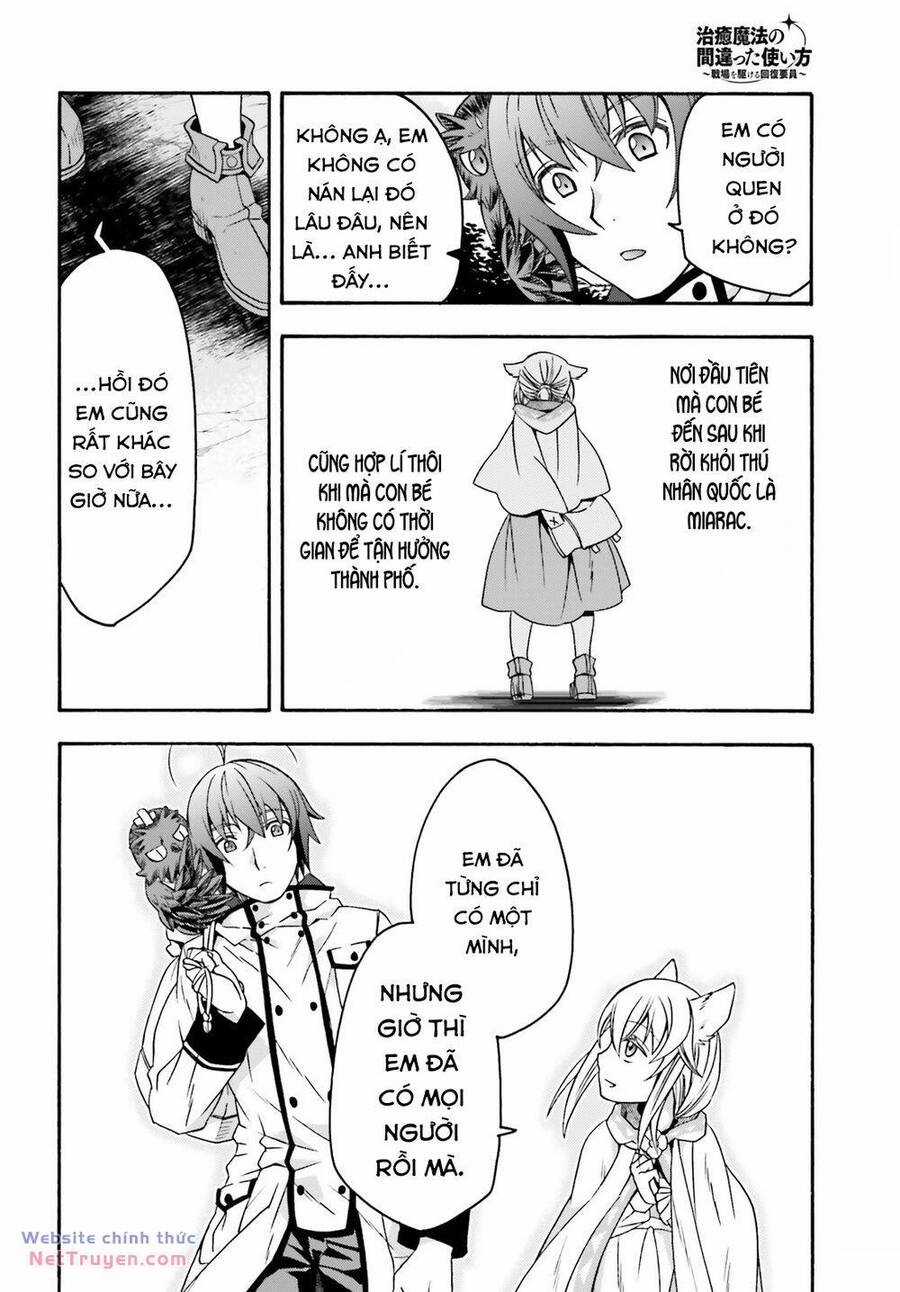 Chiyu Mahou no Machigatta Tsukaikata ~Senjou wo Kakeru Kaifuku Youin Chapter 61 trang 23