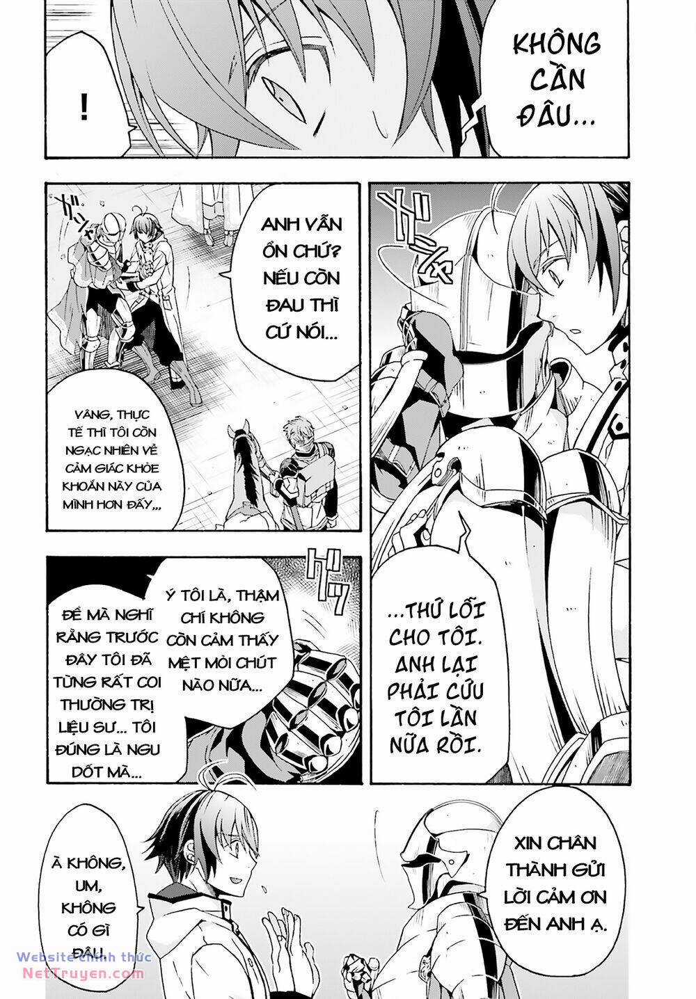 Chiyu Mahou no Machigatta Tsukaikata ~Senjou wo Kakeru Kaifuku Youin Chapter 63 trang 6