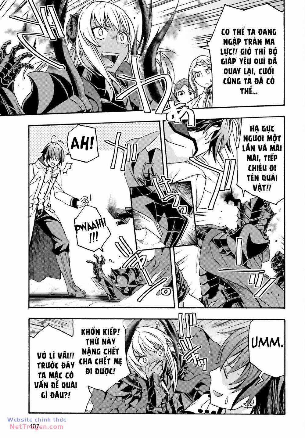 Chiyu Mahou no Machigatta Tsukaikata ~Senjou wo Kakeru Kaifuku Youin Chapter 65 trang 37