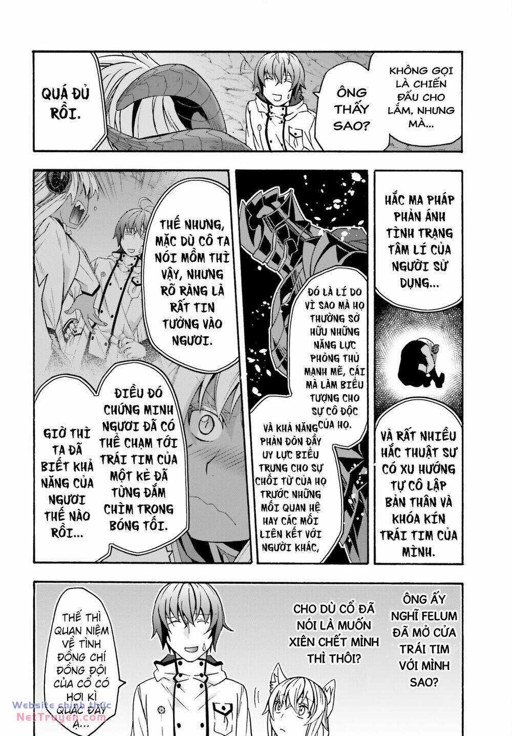 Chiyu Mahou no Machigatta Tsukaikata ~Senjou wo Kakeru Kaifuku Youin Chapter 65 trang 44