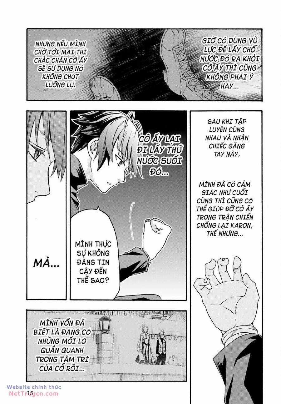 Chiyu Mahou no Machigatta Tsukaikata ~Senjou wo Kakeru Kaifuku Youin Chapter 70 trang 9