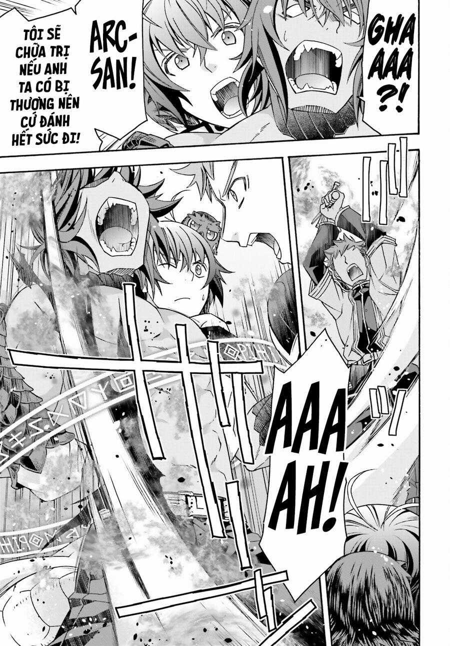 Chiyu Mahou no Machigatta Tsukaikata ~Senjou wo Kakeru Kaifuku Youin Chapter 71.2 trang 18