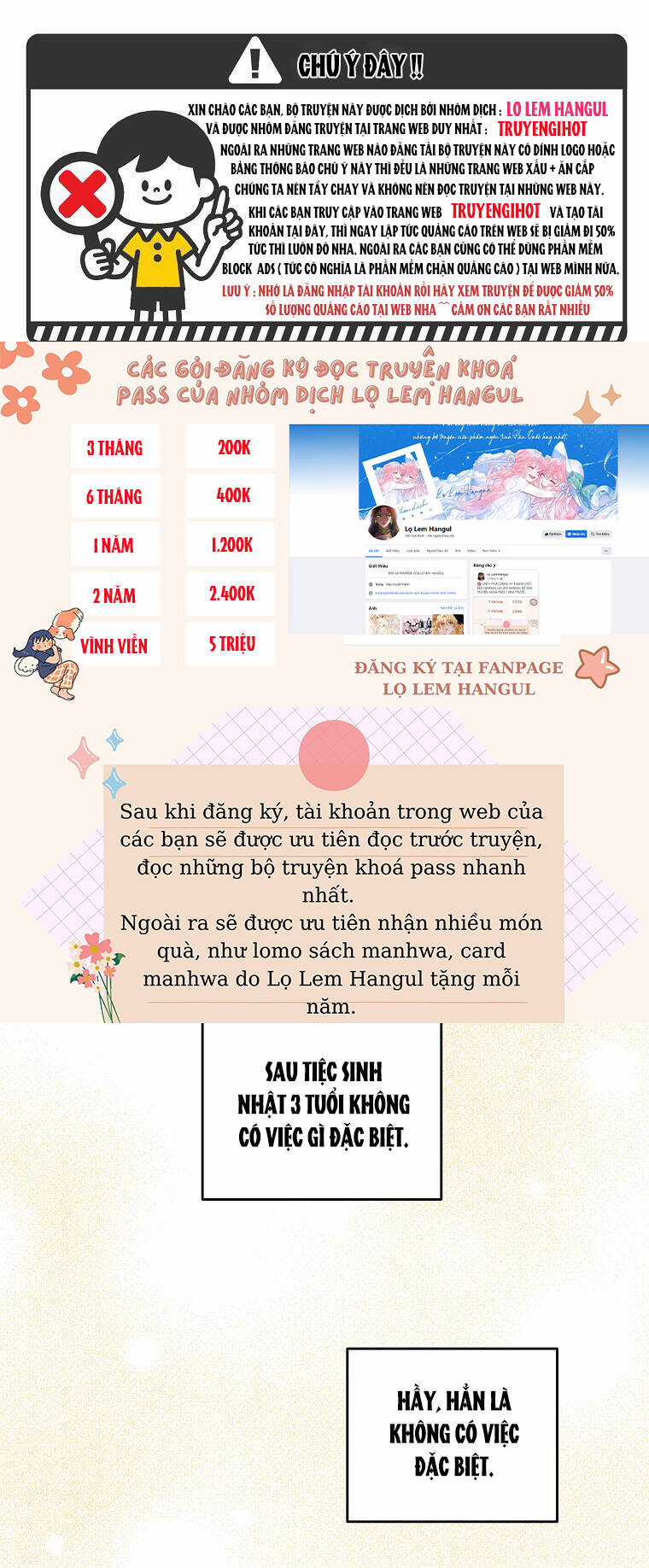 Cho Con Núm Vú Đi Mà Chapter 76.1 trang 0