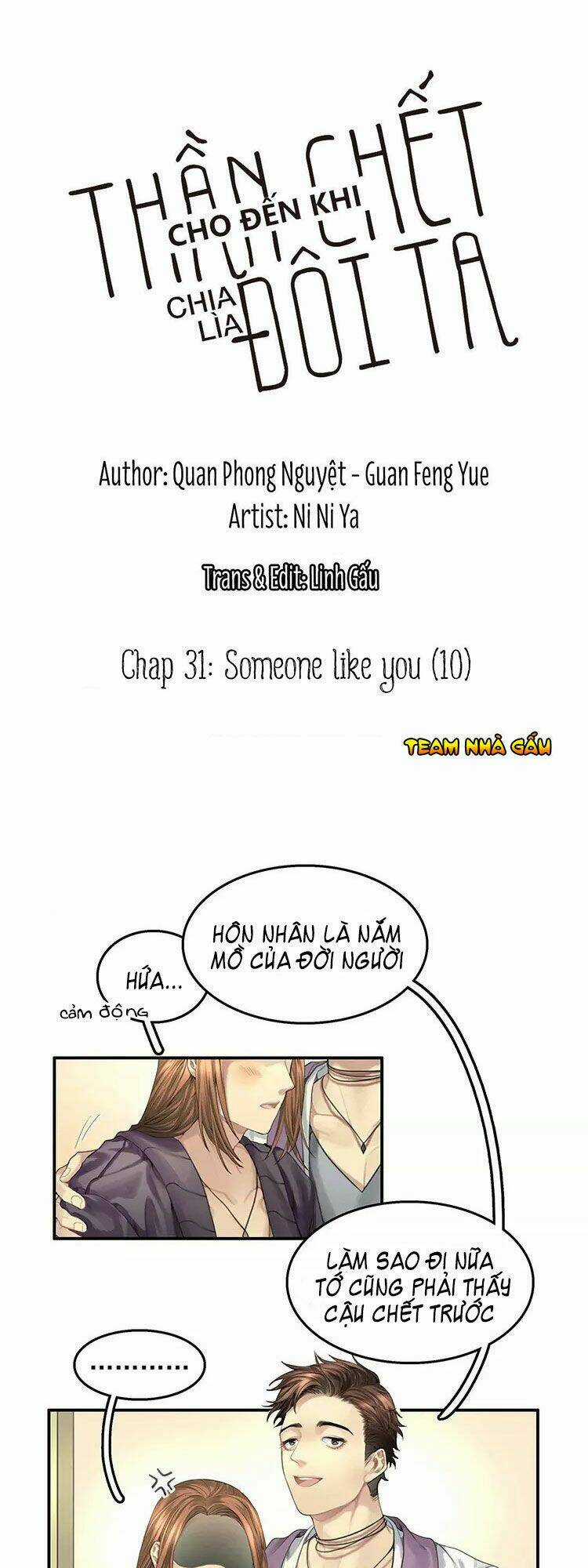 Cho Đến Khi Thần Chết Chia Lìa Đôi Ta Chapter 31 trang 0