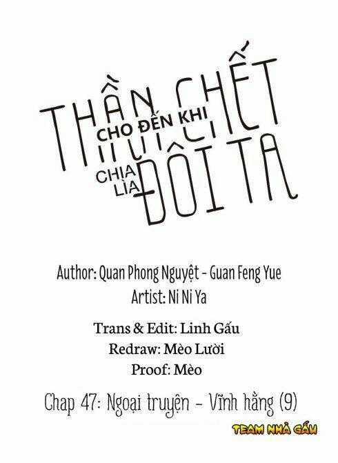 Cho Đến Khi Thần Chết Chia Lìa Đôi Ta Chapter 47 trang 0