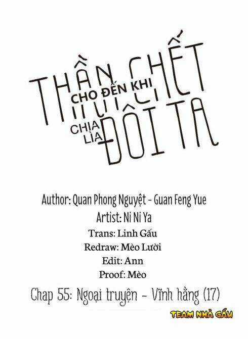 Cho Đến Khi Thần Chết Chia Lìa Đôi Ta Chapter 55 trang 0