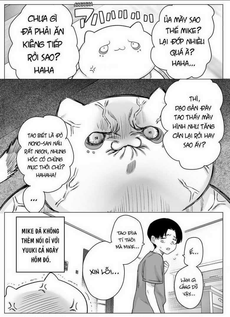 Cho dù cổ không ăn lại nữ chính, nhưng Bakeneko-chan vẫn sẽ cố gắng Chapter 10 trang 3