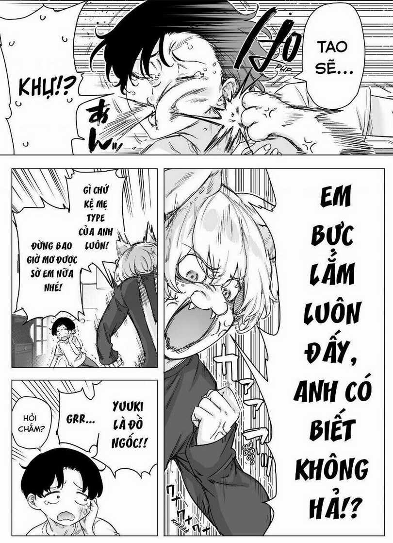 Cho dù cổ không ăn lại nữ chính, nhưng Bakeneko-chan vẫn sẽ cố gắng Chapter 13 trang 2