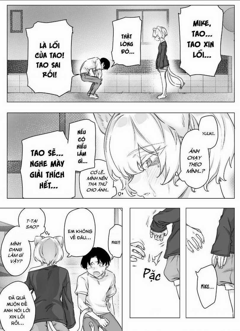 Cho dù cổ không ăn lại nữ chính, nhưng Bakeneko-chan vẫn sẽ cố gắng Chapter 14 trang 2