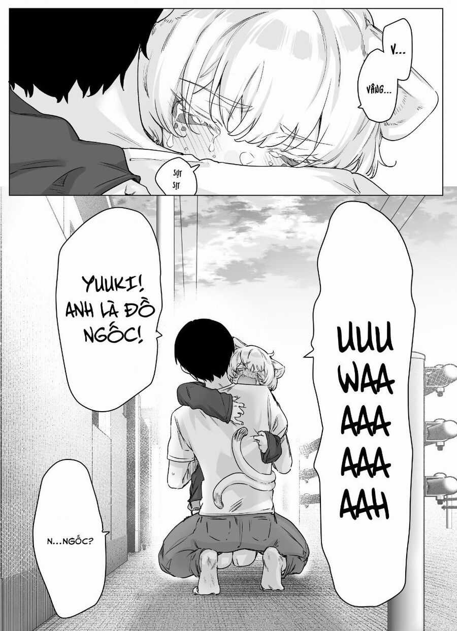 Cho dù cổ không ăn lại nữ chính, nhưng Bakeneko-chan vẫn sẽ cố gắng Chapter 16 trang 3