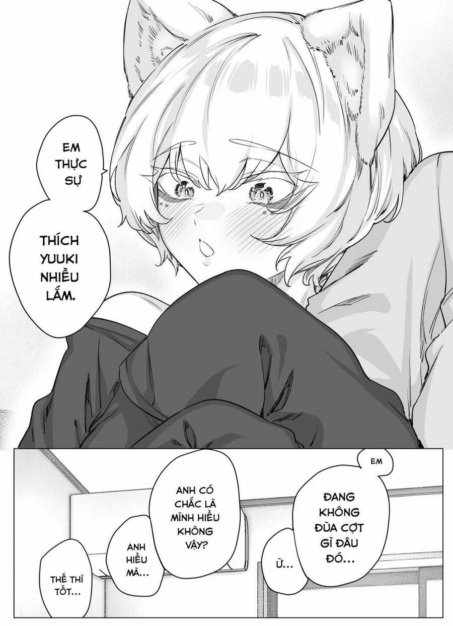 Cho dù cổ không ăn lại nữ chính, nhưng Bakeneko-chan vẫn sẽ cố gắng Chapter 17 trang 2