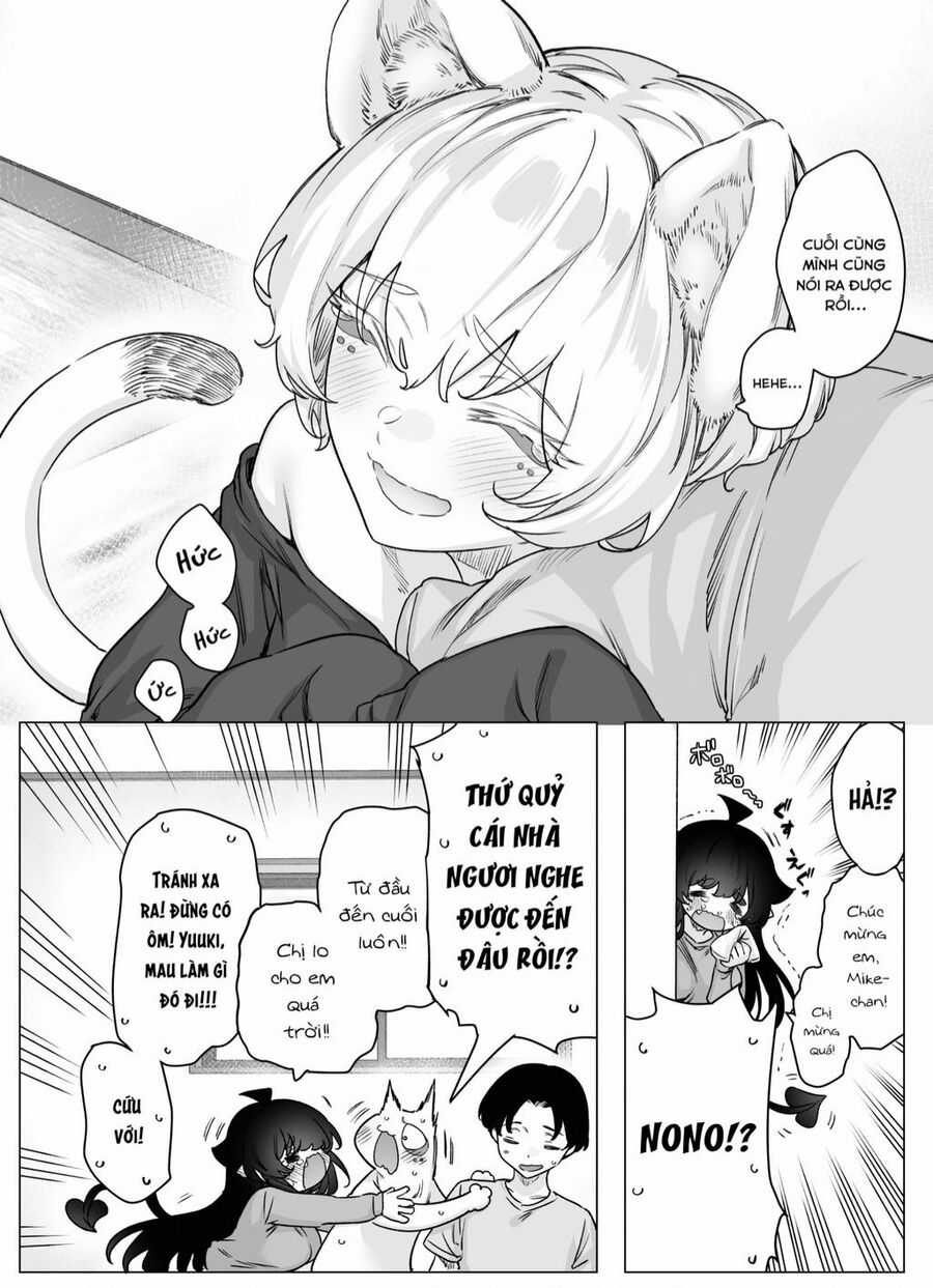 Cho dù cổ không ăn lại nữ chính, nhưng Bakeneko-chan vẫn sẽ cố gắng Chapter 17 trang 3