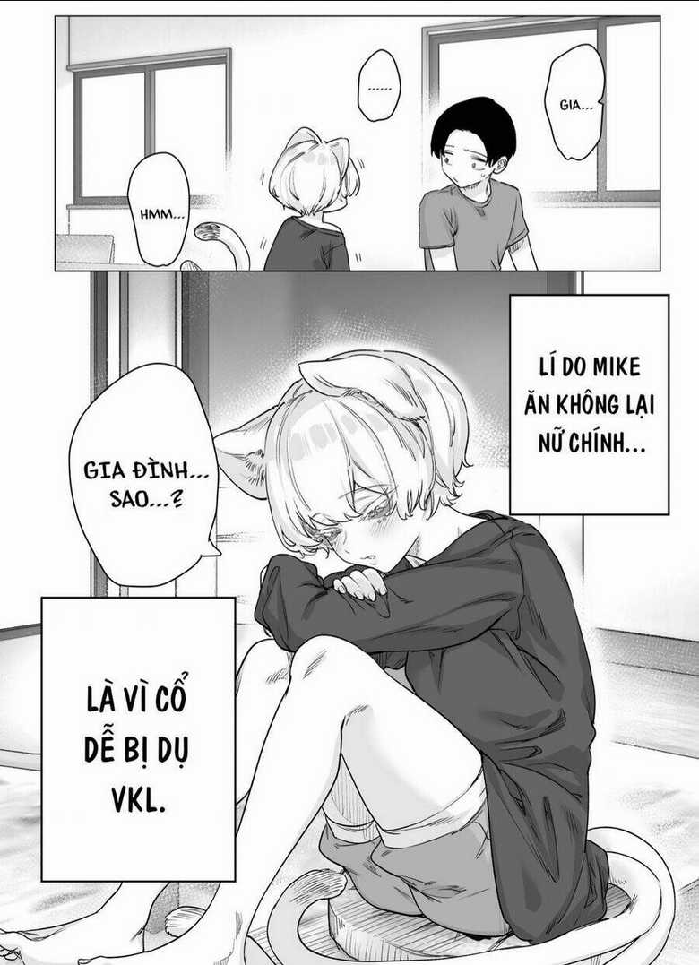 Cho dù cổ không ăn lại nữ chính, nhưng Bakeneko-chan vẫn sẽ cố gắng Chapter 2 trang 3