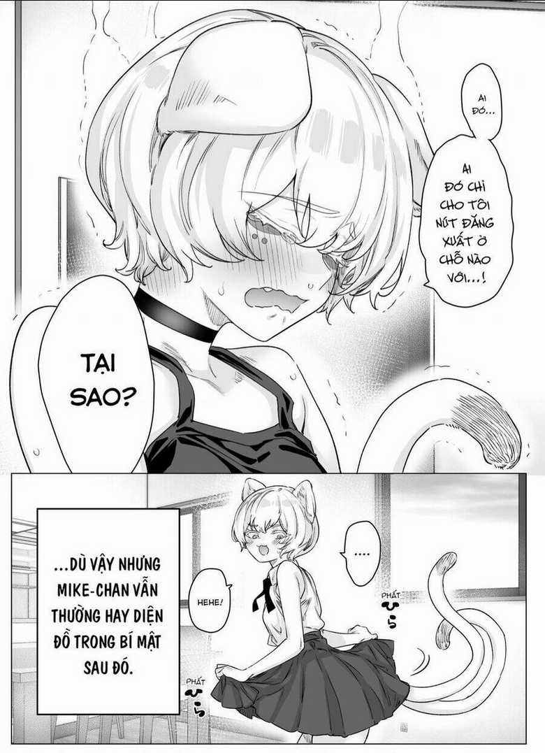 Cho dù cổ không ăn lại nữ chính, nhưng Bakeneko-chan vẫn sẽ cố gắng Chapter 4 trang 3