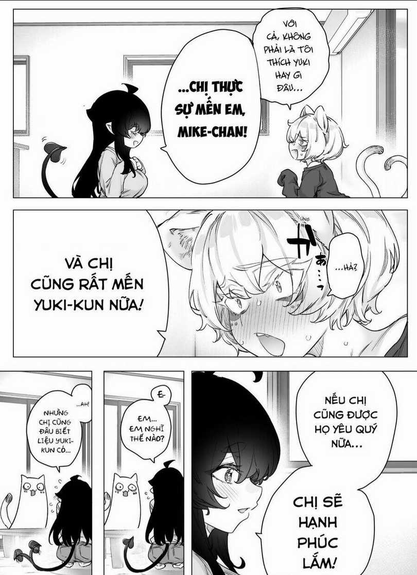 Cho dù cổ không ăn lại nữ chính, nhưng Bakeneko-chan vẫn sẽ cố gắng Chapter 5 trang 2