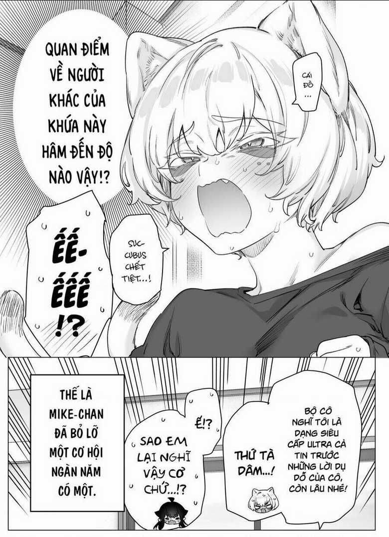 Cho dù cổ không ăn lại nữ chính, nhưng Bakeneko-chan vẫn sẽ cố gắng Chapter 5 trang 3