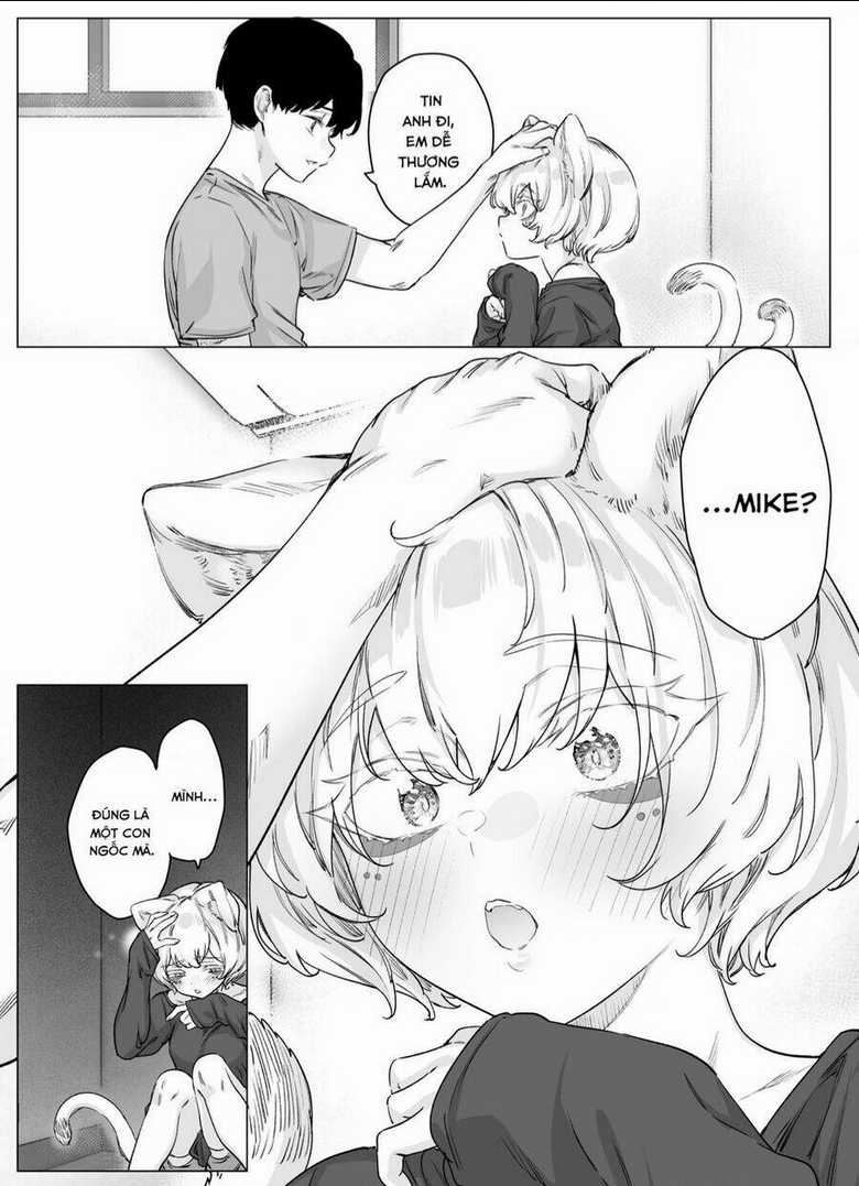 Cho dù cổ không ăn lại nữ chính, nhưng Bakeneko-chan vẫn sẽ cố gắng Chapter 6 trang 3