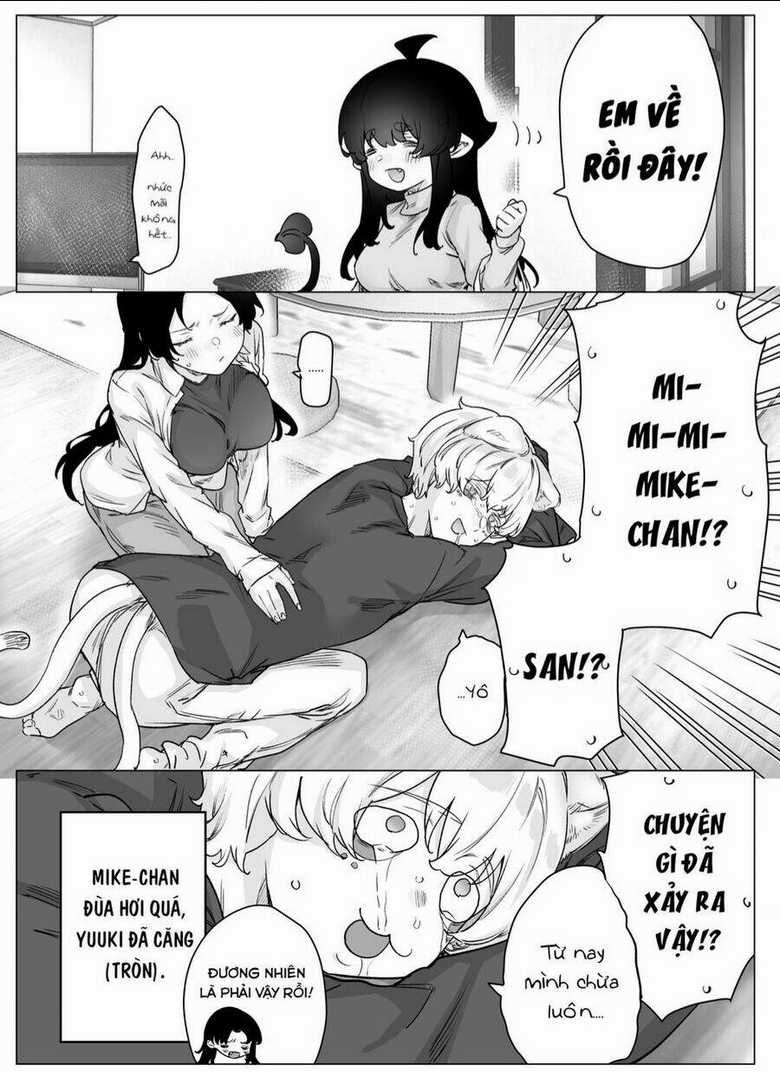 Cho dù cổ không ăn lại nữ chính, nhưng Bakeneko-chan vẫn sẽ cố gắng Chapter 8 trang 3