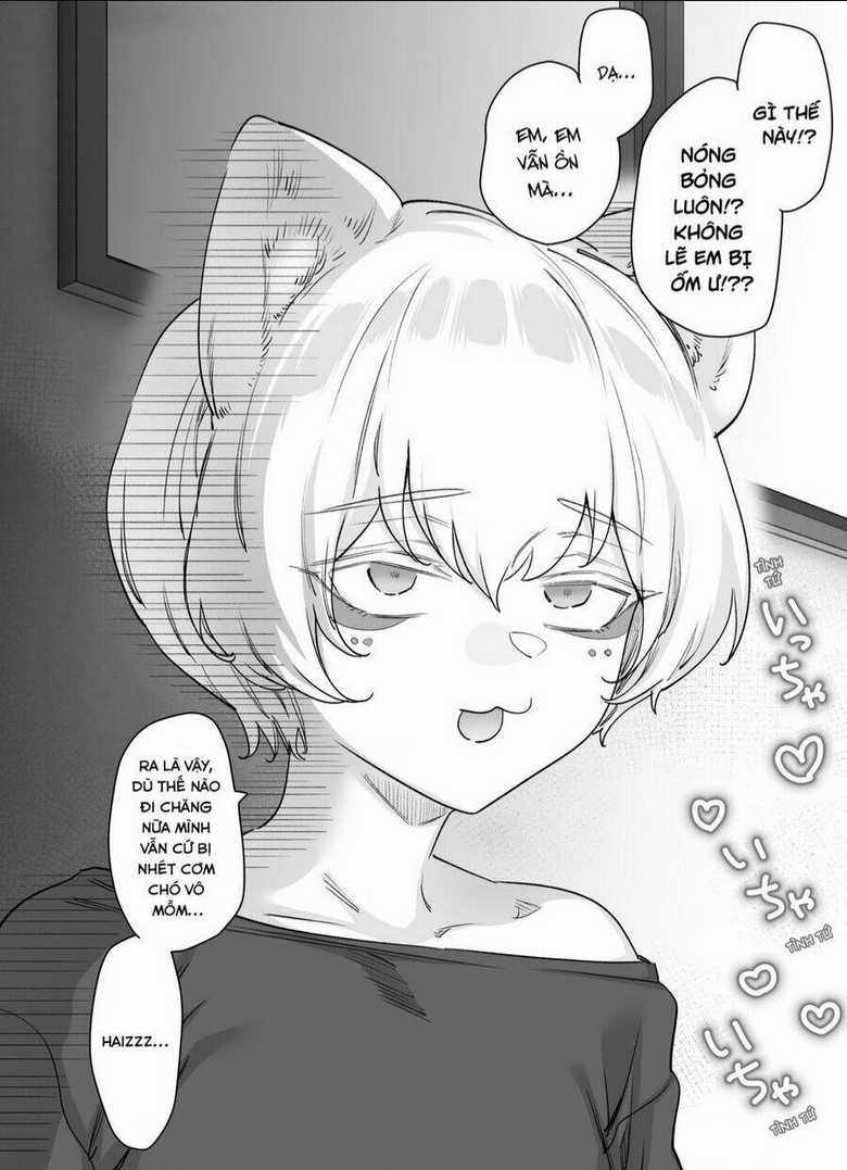 Cho dù cổ không ăn lại nữ chính, nhưng Bakeneko-chan vẫn sẽ cố gắng Chapter 9 trang 3