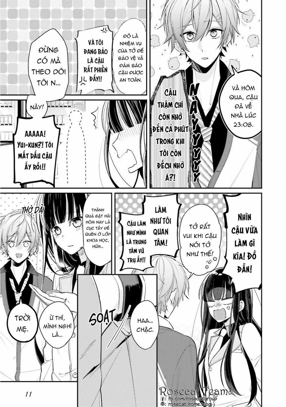 Cho Dù Tôi Có Chết, Tôi Cũng Sẽ Không Chọn Cậu Chương 1 trang 13